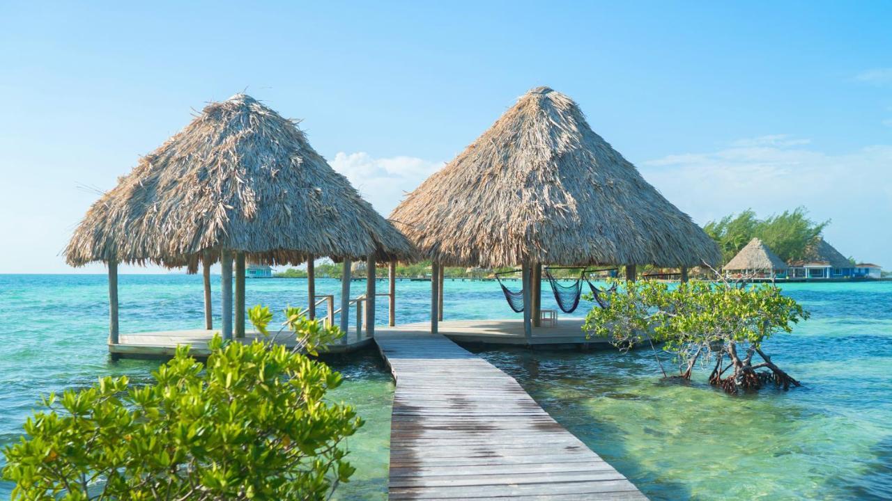 Thatch Caye Resort A Muy'Ono Resort Hopkins Exteriör bild