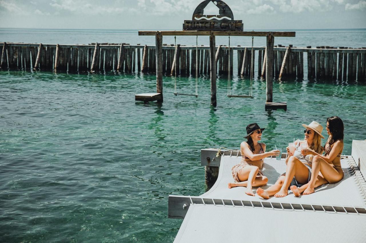 Thatch Caye Resort A Muy'Ono Resort Hopkins Exteriör bild