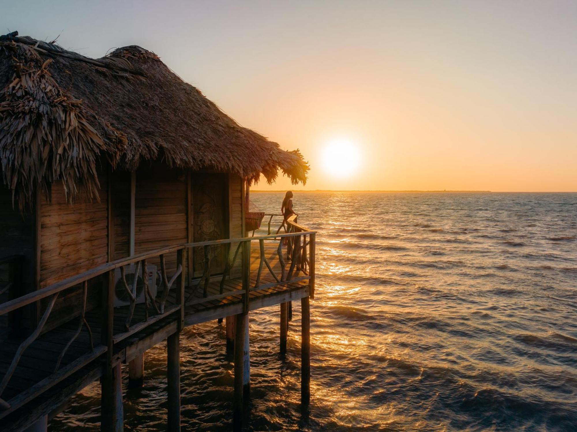 Thatch Caye Resort A Muy'Ono Resort Hopkins Exteriör bild