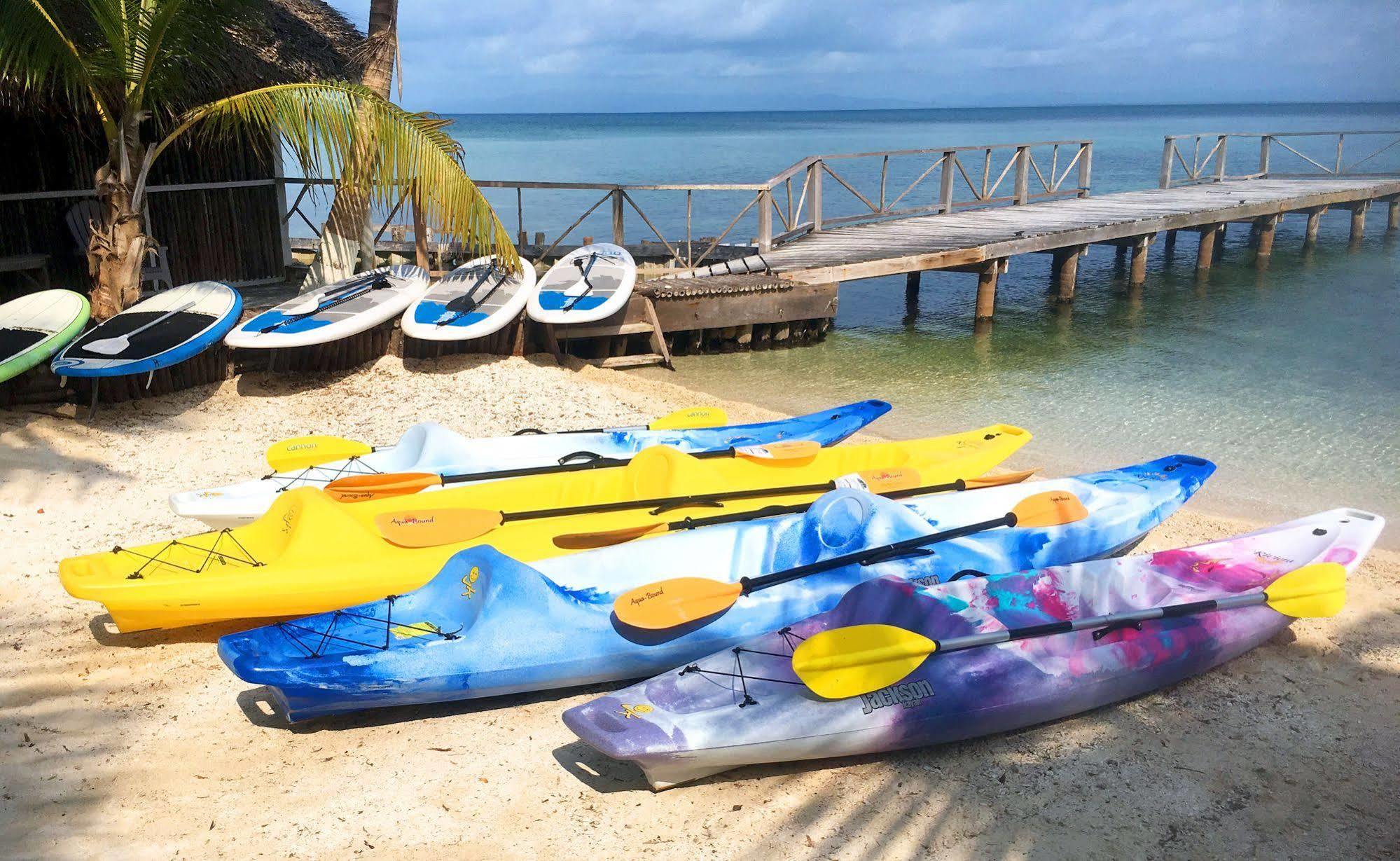 Thatch Caye Resort A Muy'Ono Resort Hopkins Exteriör bild