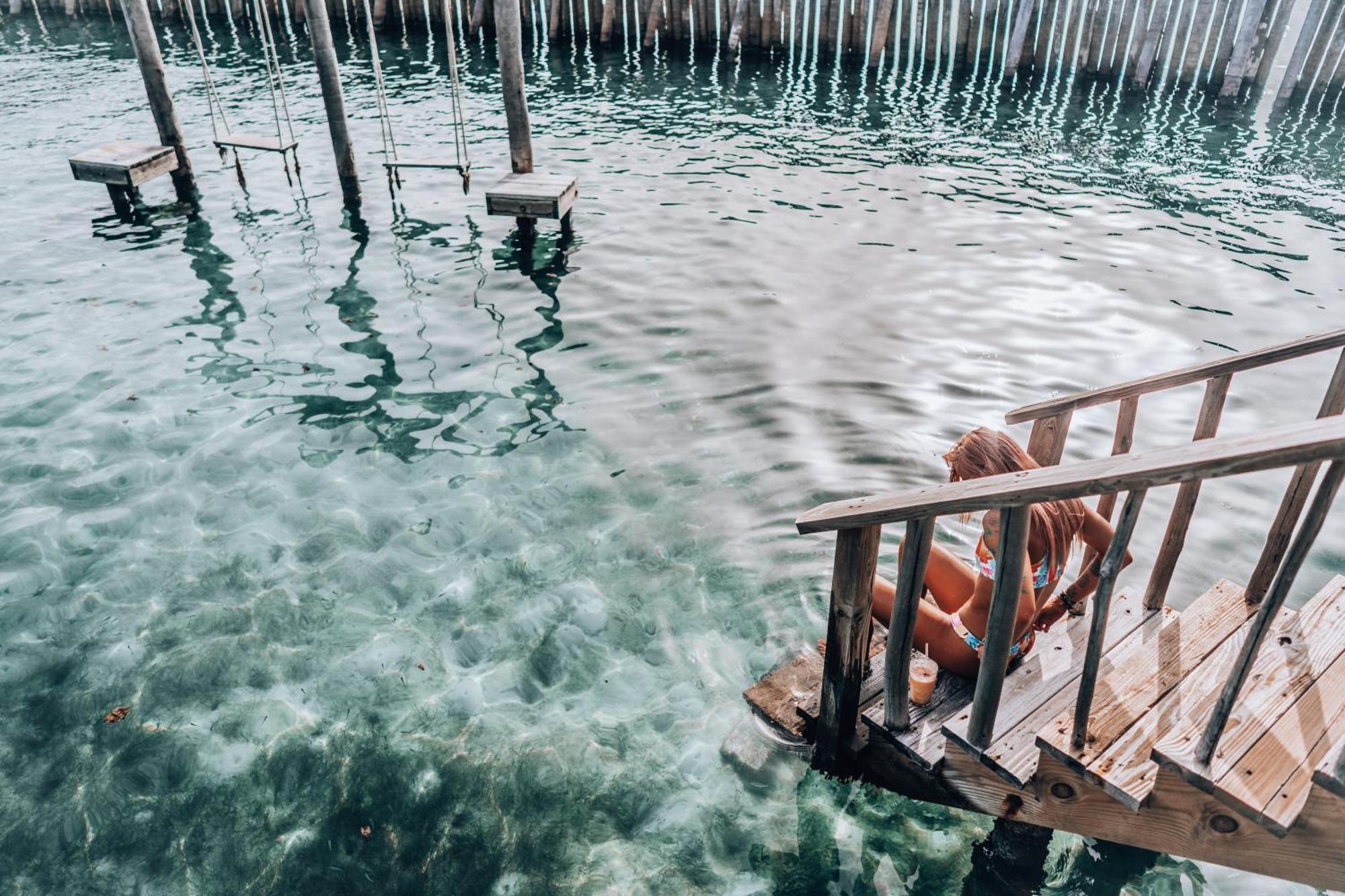 Thatch Caye Resort A Muy'Ono Resort Hopkins Exteriör bild